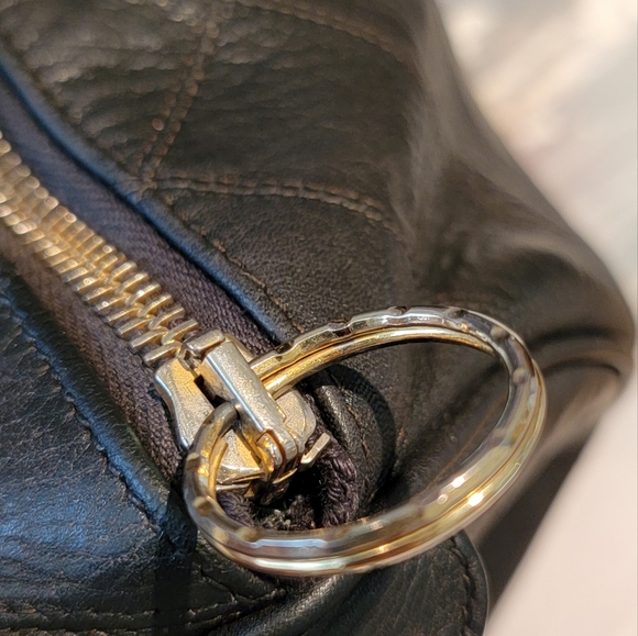 Chanel Black Lambskin Boston Vintage Satchel Duo w/strap Duffle Handbag PM - Picture 15 of 16